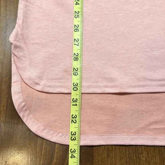 Weekend Suzanne Betro 3/4 Sleeve Colorblock Hi Lo Tunic Shirt Size M Pink - Picture 8 of 9